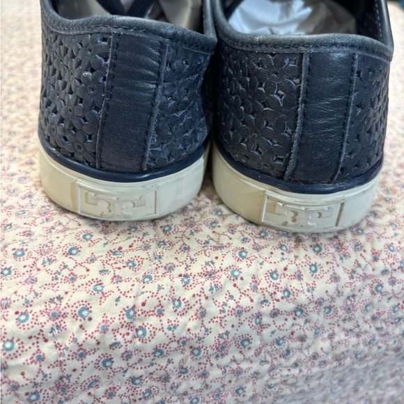 Tory Burch Navy Sneakers - Picture 5 of 6
